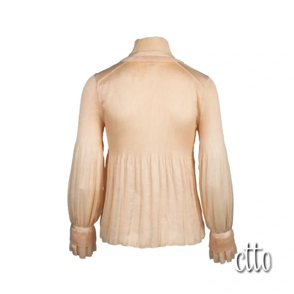 3x 👯‍♀️Host Pick⚡️Diane von Furstenberg Philippine Ruffle Top - Picture 2 of 11